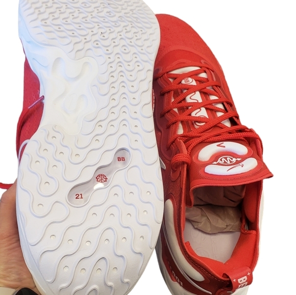 Nike Air Zoom G.T Running Sneakers University Red Mens NEW - Picture 5 of 8